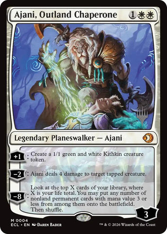 Ajani, Outland Chaperone [Lorwyn Eclipsed Promo Pack]
