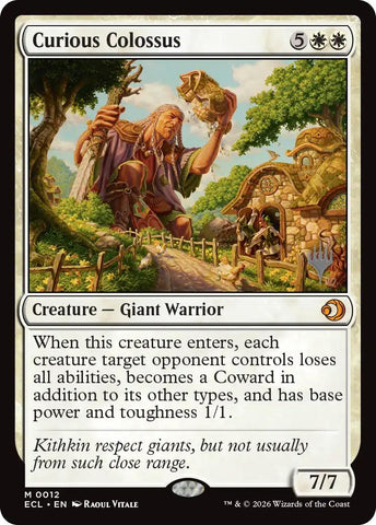 Curious Colossus [Lorwyn Eclipsed Promo Pack]