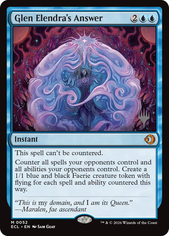 Glen Elendra's Answer [Lorwyn Eclipsed Promo Pack]