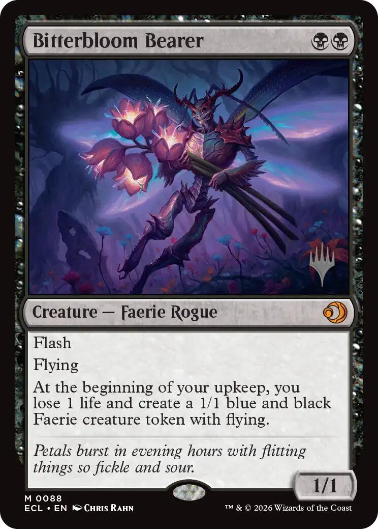 Bitterbloom Bearer [Lorwyn Eclipsed Promo Pack]