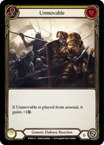 Unmovable (Yellow) [WTR213-C] (Welcome to Rathe) Alpha Print Rainbow Foil