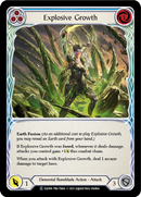 Explosive Growth (Blue) [U-ELE069] (Tales of Aria Unlimited) Unlimited Rainbow Foil