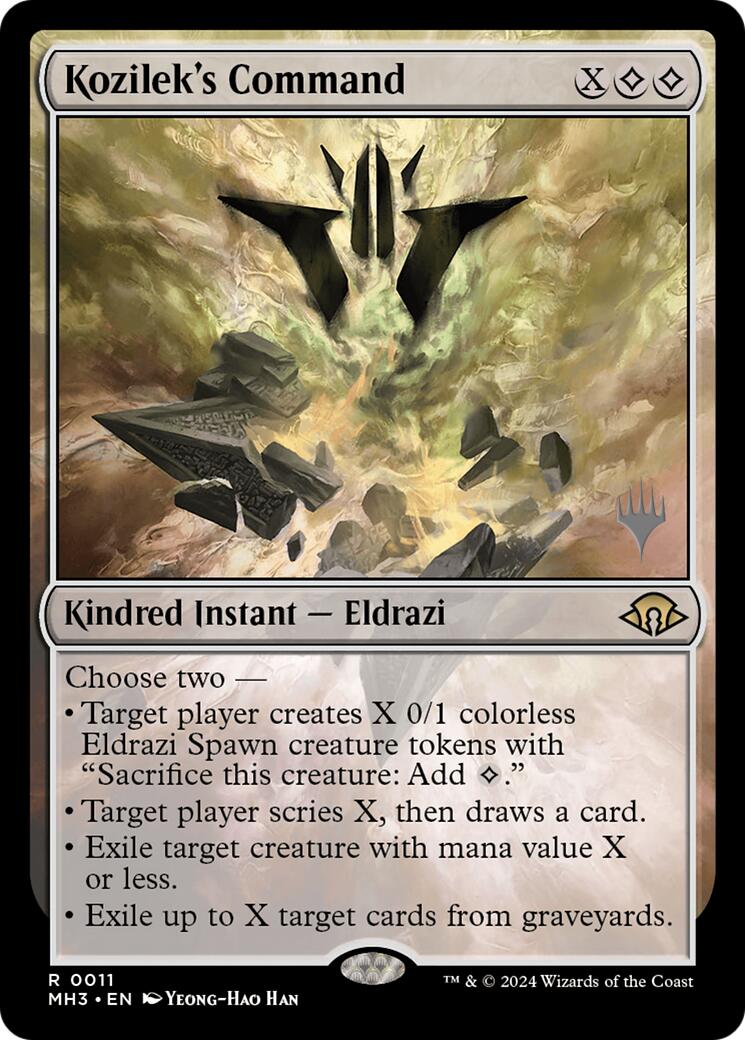 Kozilek's Command [Lorwyn Eclipsed Promo Pack]