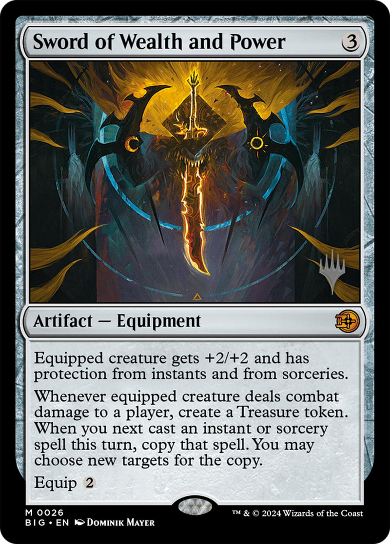 Sword of Wealth and Power [Lorwyn Eclipsed Promo Pack]