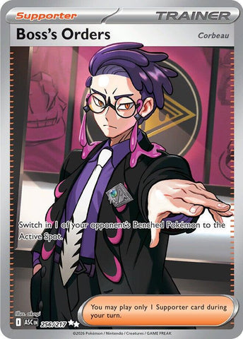 Boss's Orders (Corbeau) - 256/217 [Mega Evolution: Ascended Heroes]