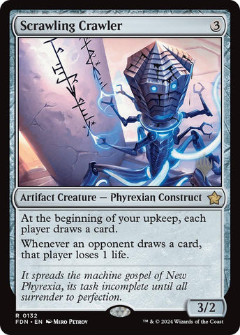 Scrawling Crawler [Lorwyn Eclipsed Promo Pack]