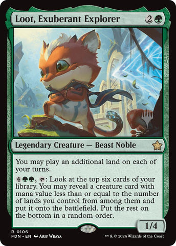 Loot, Exuberant Explorer [Lorwyn Eclipsed Promo Pack]