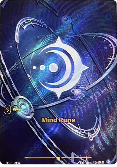 front of card Mind Rune (R03a) [Spiritforged] 