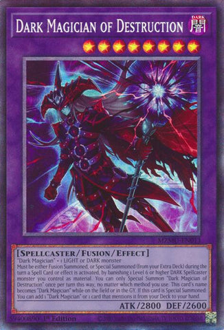 Dark Magician of Destruction (Collector's Rare) [MZMU-EN011] Collector's Rare