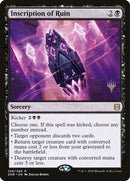 Inscription of Ruin (Promo Pack) [Zendikar Rising Promo Pack]