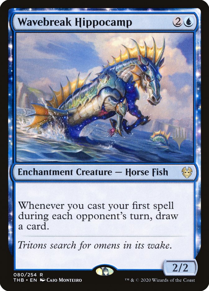 Wavebreak Hippocamp (Promo Pack) [Theros Beyond Death Promo Pack]