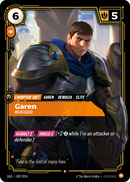 front of card Garen, Rugged [Origins: Proving Grounds]