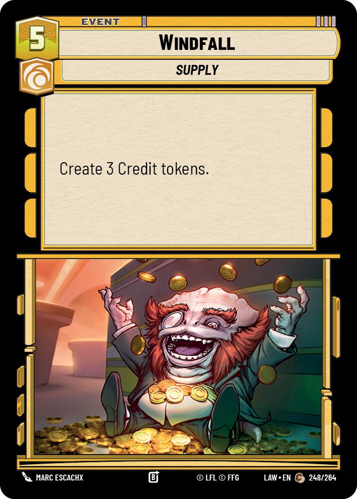 Windfall (248/264) (248/264) [A Lawless Time]