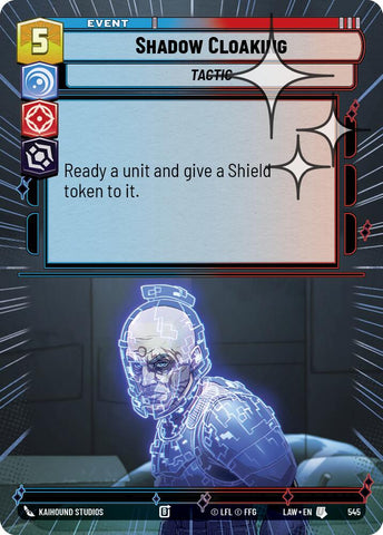 Shadow Cloaking (545) (Hyperspace Foil) (545) [A Lawless Time]