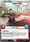 Chirrut Imwe - I Don't Need Luck (548) (Hyperspace Foil) (548) [A Lawless Time]