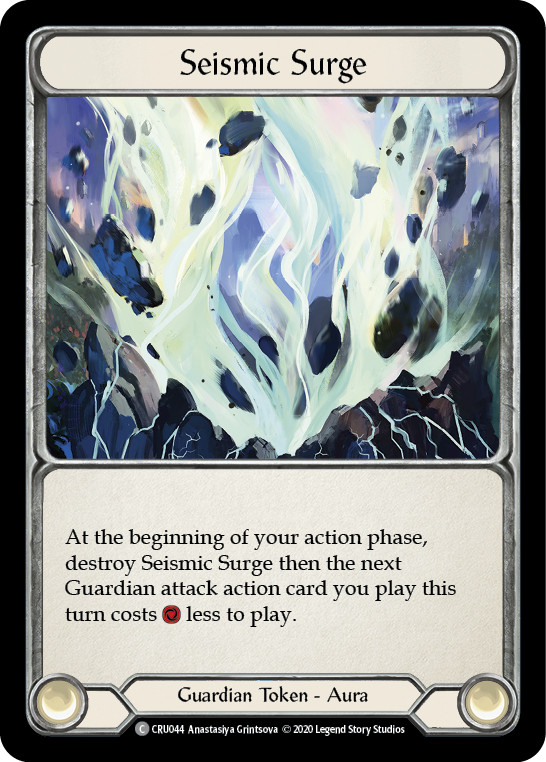 Seismic Surge [CRU044] (Crucible of War) 1st Edition Rainbow Foil