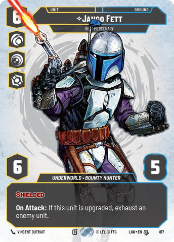 Jango Fett - Wily Mercenary (Prestige) (817) (817) [A Lawless Time]