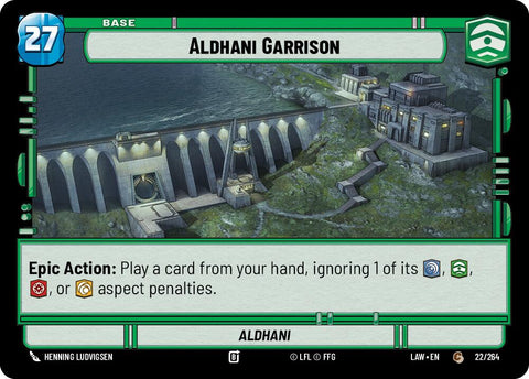 Aldhani Garrison // Shield (22 // T03) (22 // T03) [A Lawless Time]