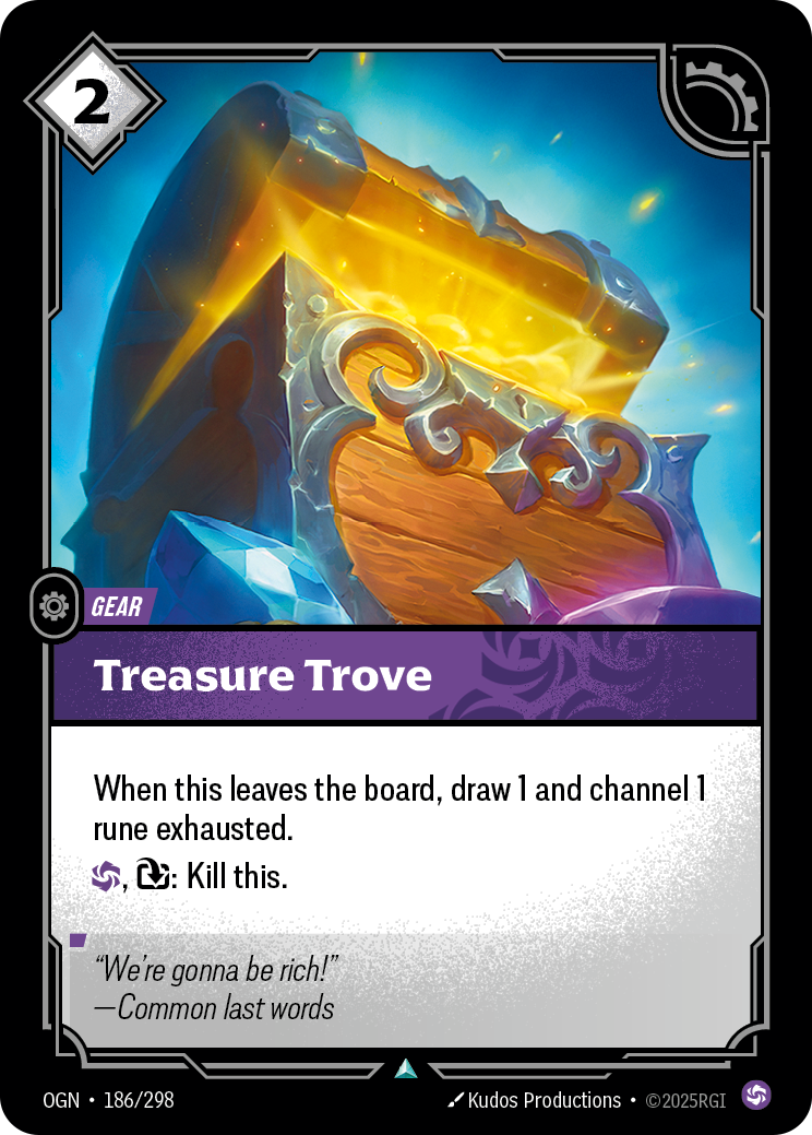 front of card Treasure Trove [Origins]
