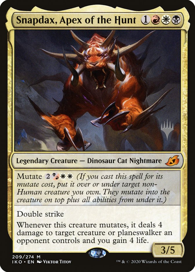 Snapdax, Apex of the Hunt (Promo Pack) [Ikoria: Lair of Behemoths Promo Pack]