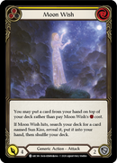 Moon Wish (Yellow) [U-ARC186] (Arcane Rising Unlimited) Unlimited Rainbow Foil