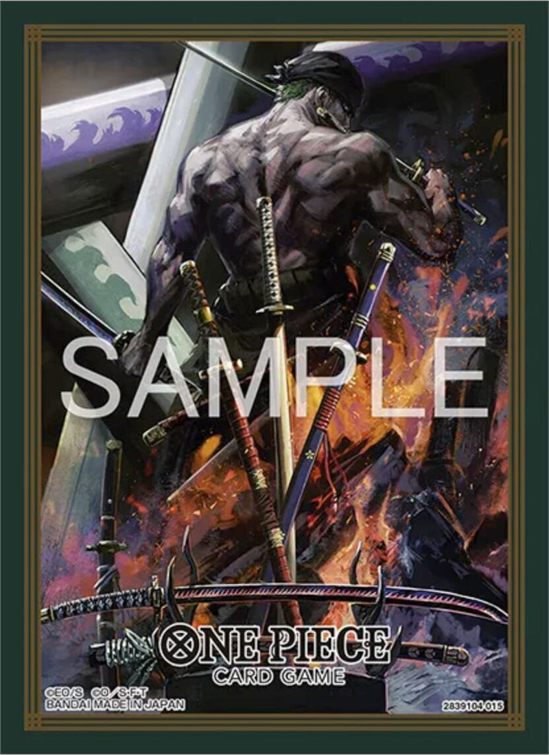 One Piece CG Card Sleeves - Roronoa Zoro - (70ct)