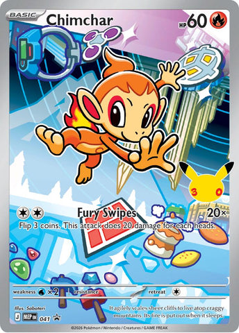 Chimchar (041) [Mega Evolutions: Black Star Promos]