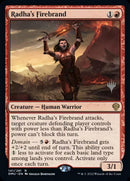 Radha's Firebrand (Promo Pack) [Dominaria United Promo Pack]