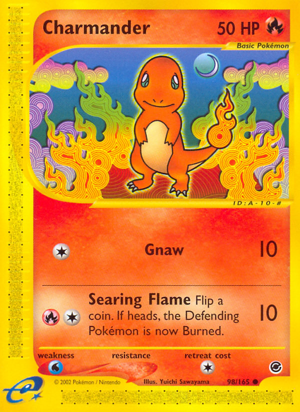 Charmander (98/165) [Expedition: E-Card Base Set]