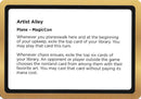 (Oversized) Artist Alley (Black Lotus Unknown Planechase) [Oversize Cards]
