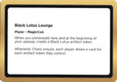 (Oversized) Black Lotus Lounge (Black Lotus Unknown Planechase) [Oversize Cards]