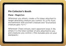 (Oversized) Pin Collector's Booth (Black Lotus Unknown Planechase) [Oversize Cards]