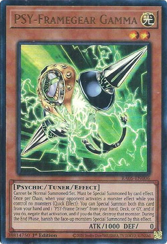 PSY-Framegear Gamma (Ultra Rare) [RA05-EN006] Ultra Rare
