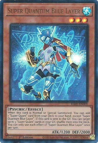 Super Quantum Blue Layer (Ultra Rare) [RA05-EN009] Ultra Rare