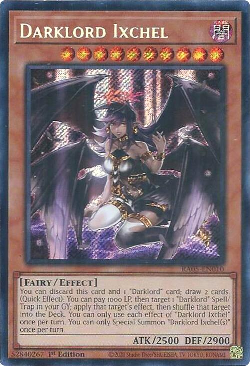 Darklord Ixchel (Secret Rare) [RA05-EN010] Secret Rare