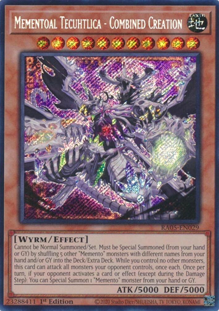 Mementoal Tecuhtlica - Combined Creation (Secret Rare) [RA05-EN029] Secret Rare