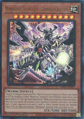 Mementoal Tecuhtlica - Combined Creation (Ultra Rare) [RA05-EN029] Ultra Rare