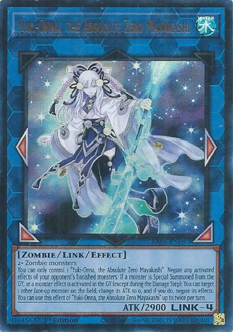 Yuki-Onna, the Absolute Zero Mayakashi (Ultra Rare) [RA05-EN057] Ultra Rare