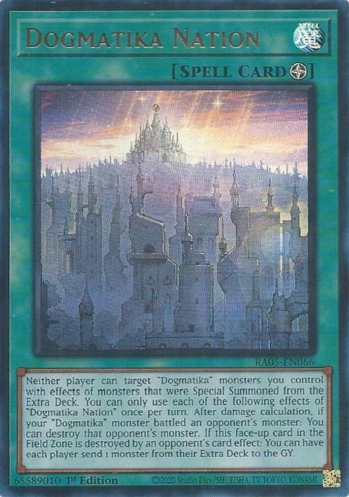 Dogmatika Nation (Ultra Rare) [RA05-EN066] Ultra Rare