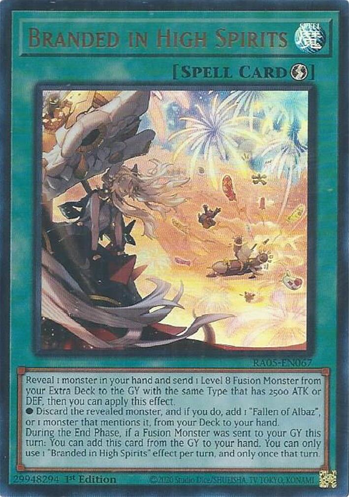 Branded in High Spirits (Ultra Rare) [RA05-EN067] Ultra Rare