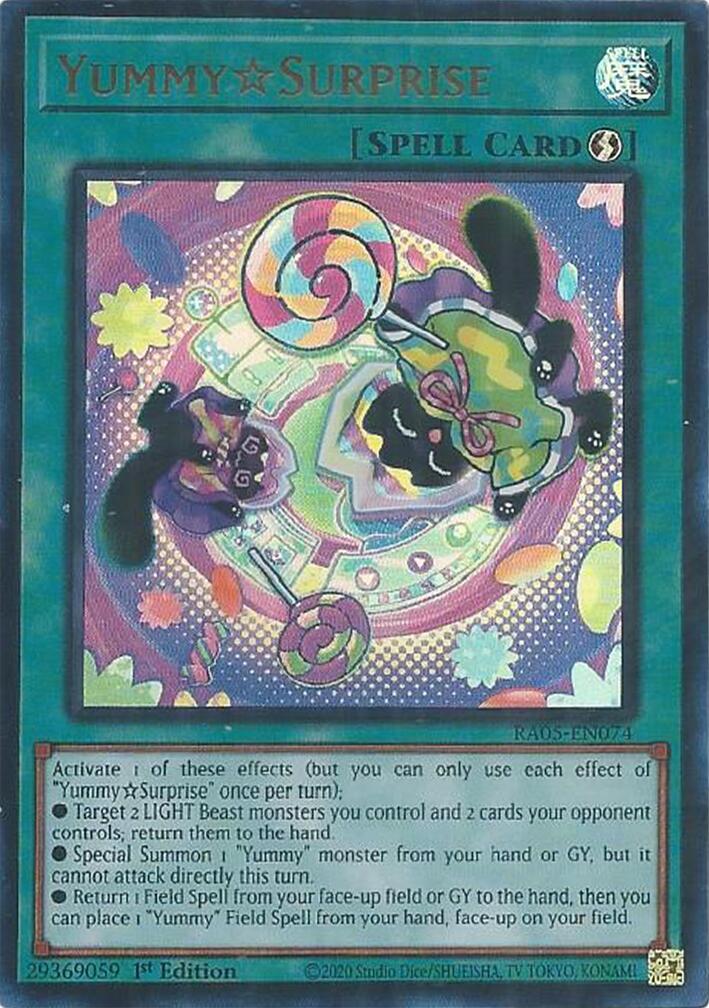 YummySurprise (Ultra Rare) [RA05-EN074] Ultra Rare