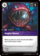 front of card Angler Beast [Unleashed] 132/219