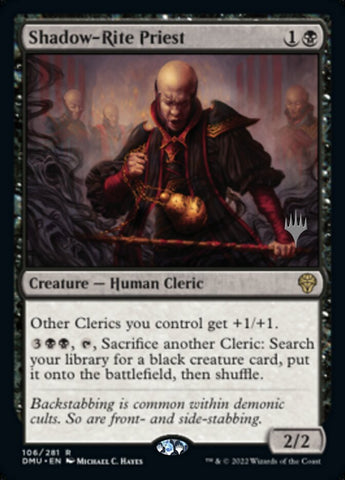 Shadow-Rite Priest (Promo Pack) [Dominaria United Promo Pack]