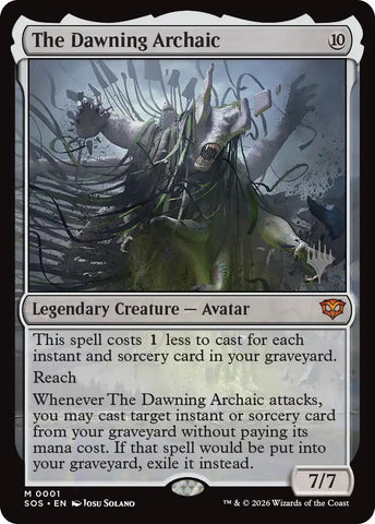 The Dawning Archaic [Secrets of Strixhaven Promo Pack]