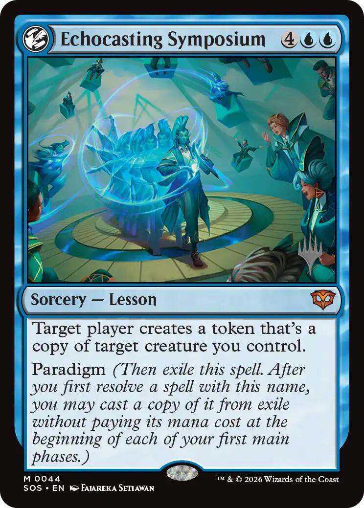 Echocasting Symposium [Secrets of Strixhaven Promo Pack]