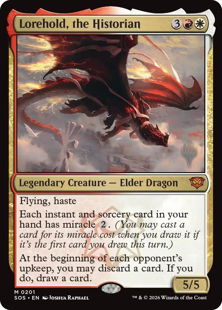 Lorehold, the Historian [Secrets of Strixhaven Promo Pack]