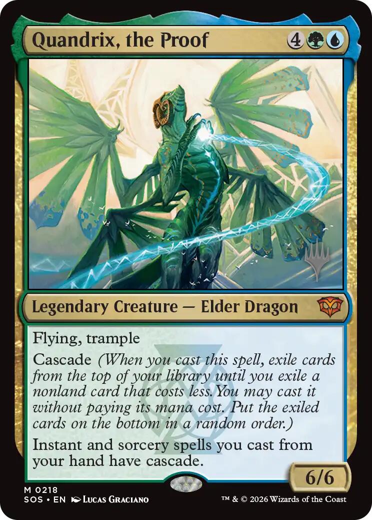 Quandrix, the Proof [Secrets of Strixhaven Promo Pack]