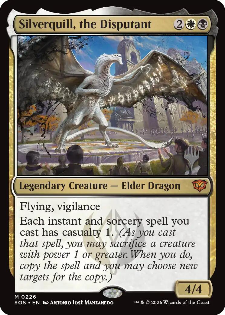 Silverquill, the Disputant [Secrets of Strixhaven Promo Pack]