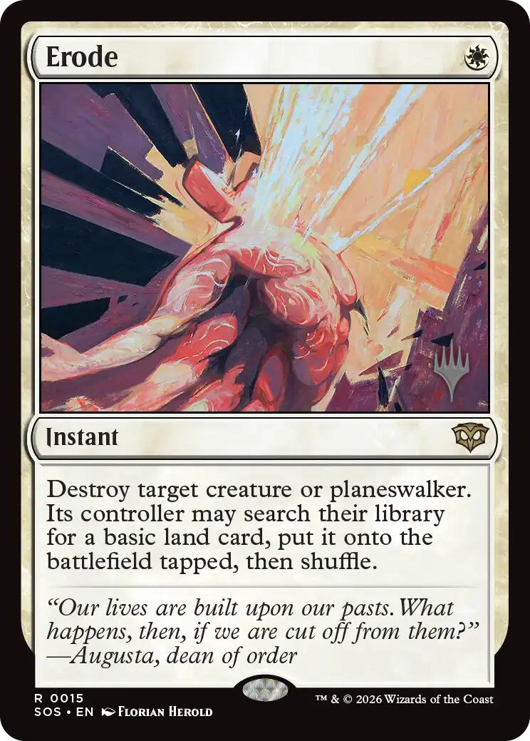Erode [Secrets of Strixhaven Promo Pack]