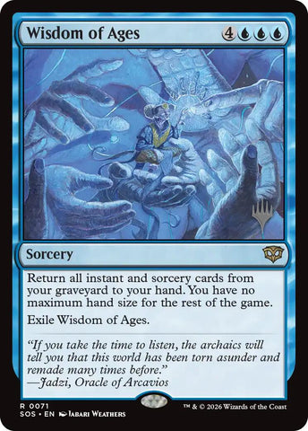 Wisdom of Ages [Secrets of Strixhaven Promo Pack]